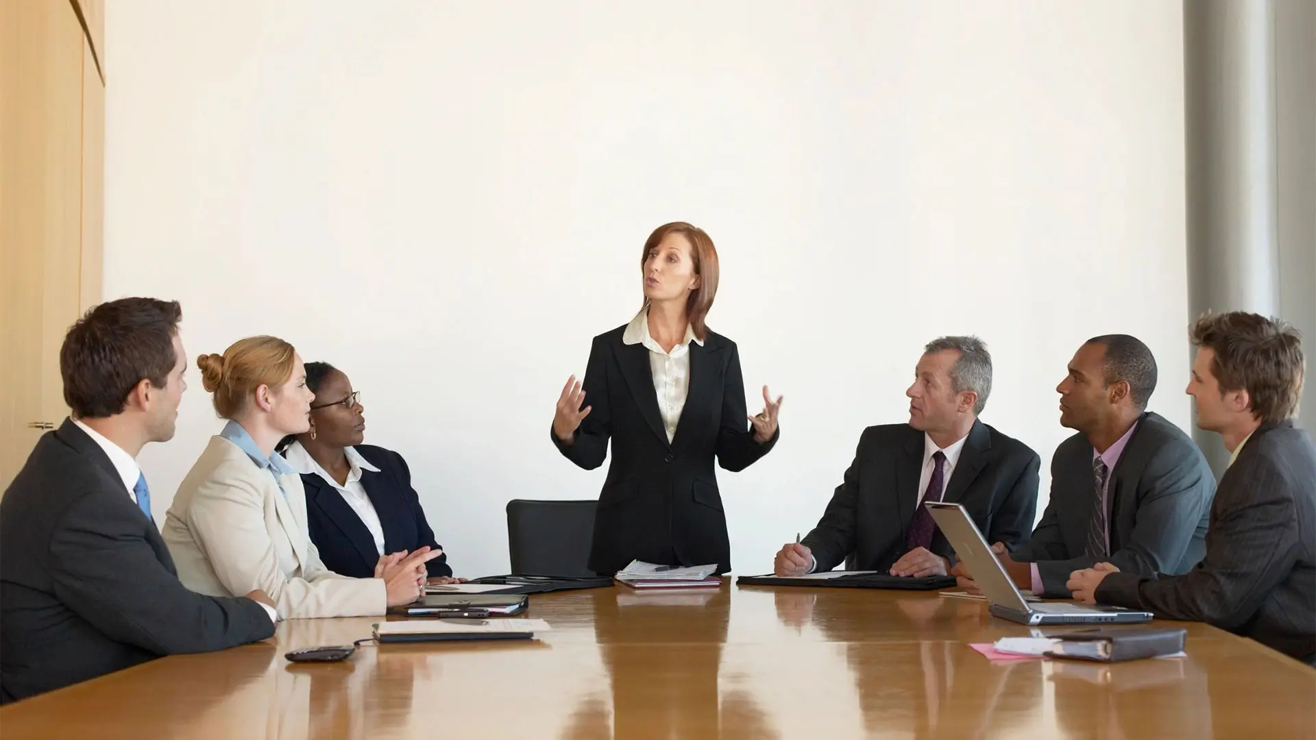 Group of People Holding a Meeting